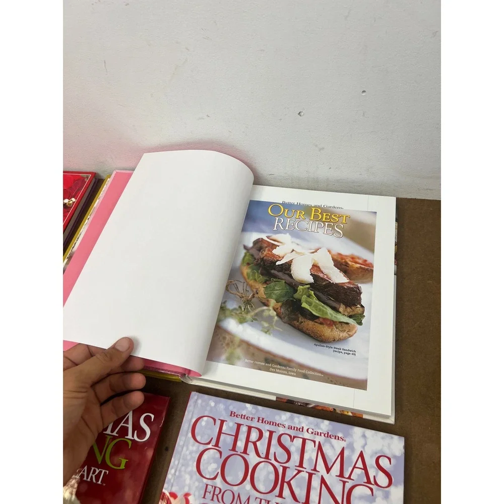 Better Homes and Gardens Hardback Recipe Books x11 Annual Christmas Cooking Lot